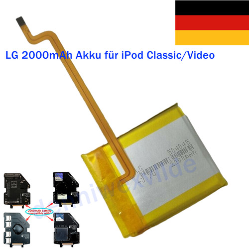 Batteria 2000mah per apple - lg,